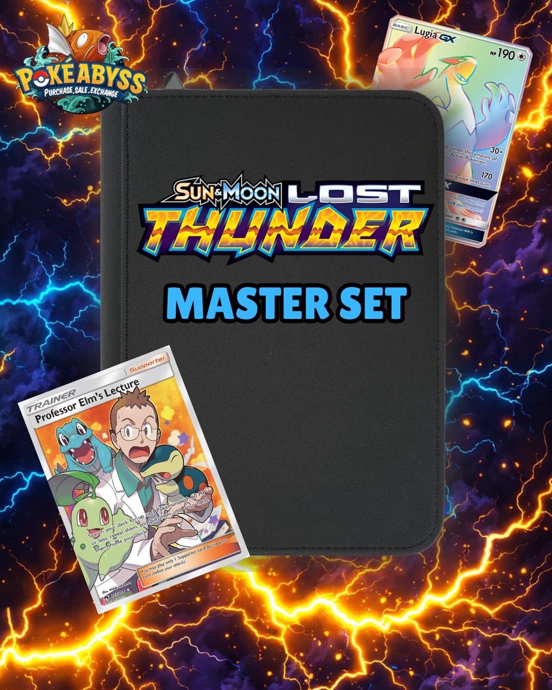 Sun & Moon Lost Thunder – Complete Master Set – Near Mint